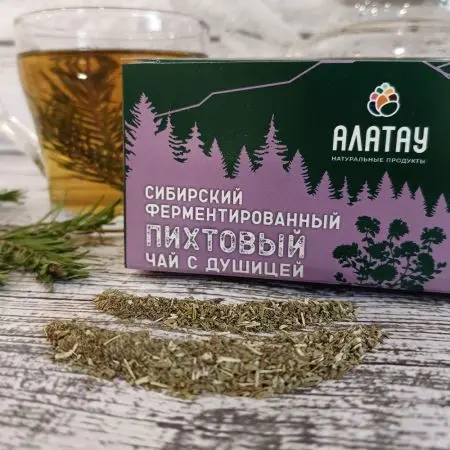 Чай пихтовый с душицей