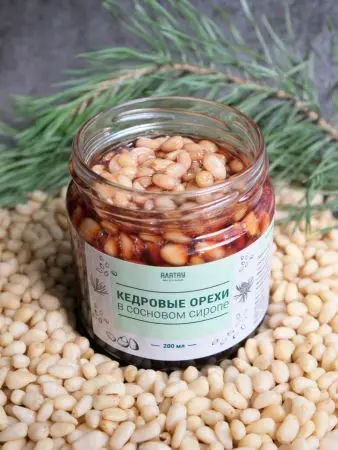 Кедровый орех в Сосновом сиропе, 200 мл