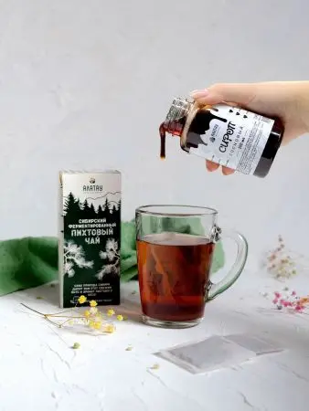 Подарочный набор «С сиропом» 2 в 1 (чай и сироп) Подарочный набор «С сиропом» 2 в 1 (чай и сироп)