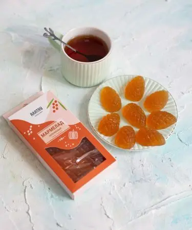 Мармелад ягодный Облепиховый, 110 гр (дисплей) Мармелад ягодный Облепиховый, 110 гр (дисплей)