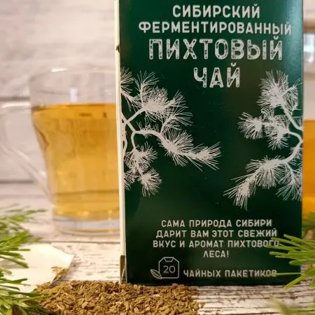 Чай пихтовый (без добавок) Чай пихтовый (без добавок)