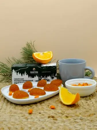 Мармелад ягодный Апельсинка в крафтовой коробке, 110г Мармелад ягодный Апельсинка в крафтовой коробке, 110г