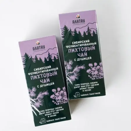 Чай пихтовый с душицей